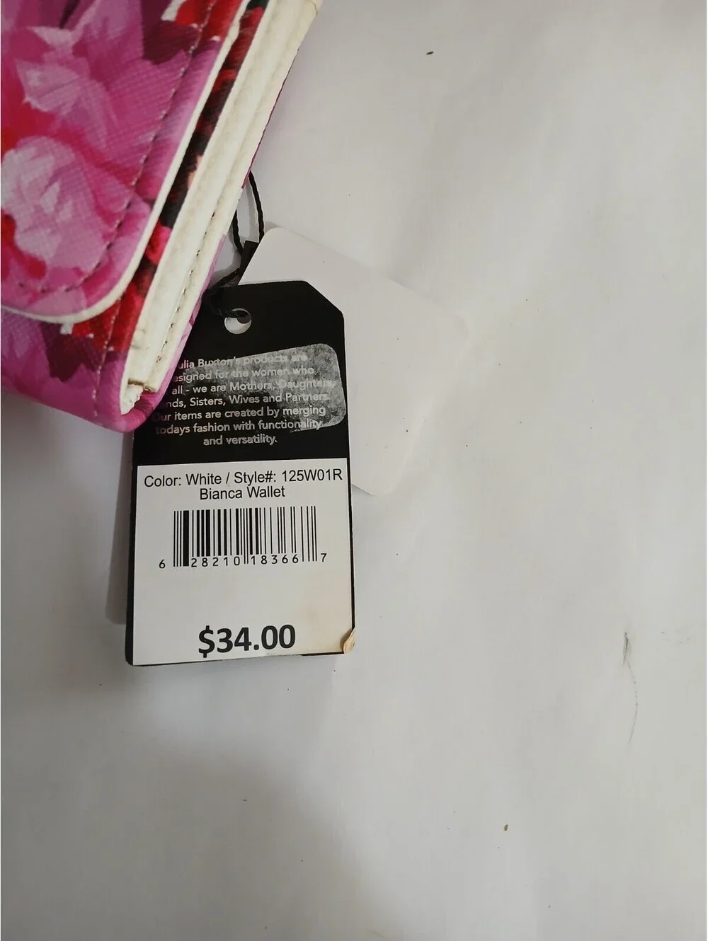 WOMEN'S JULIA BUXTON COLORFUL ROSE WALLET